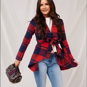 plaid jacket